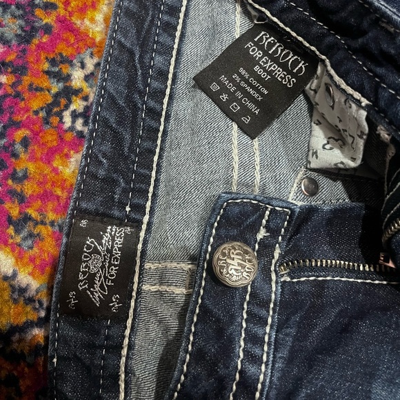 Early 2000s Rerock For Express Bootcut Jeans - Picture 2 of 4